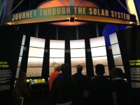 The Solar System Tour at the Perot Museum of Nature and Science